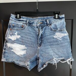 American Eagle Super High Waisted Shorts